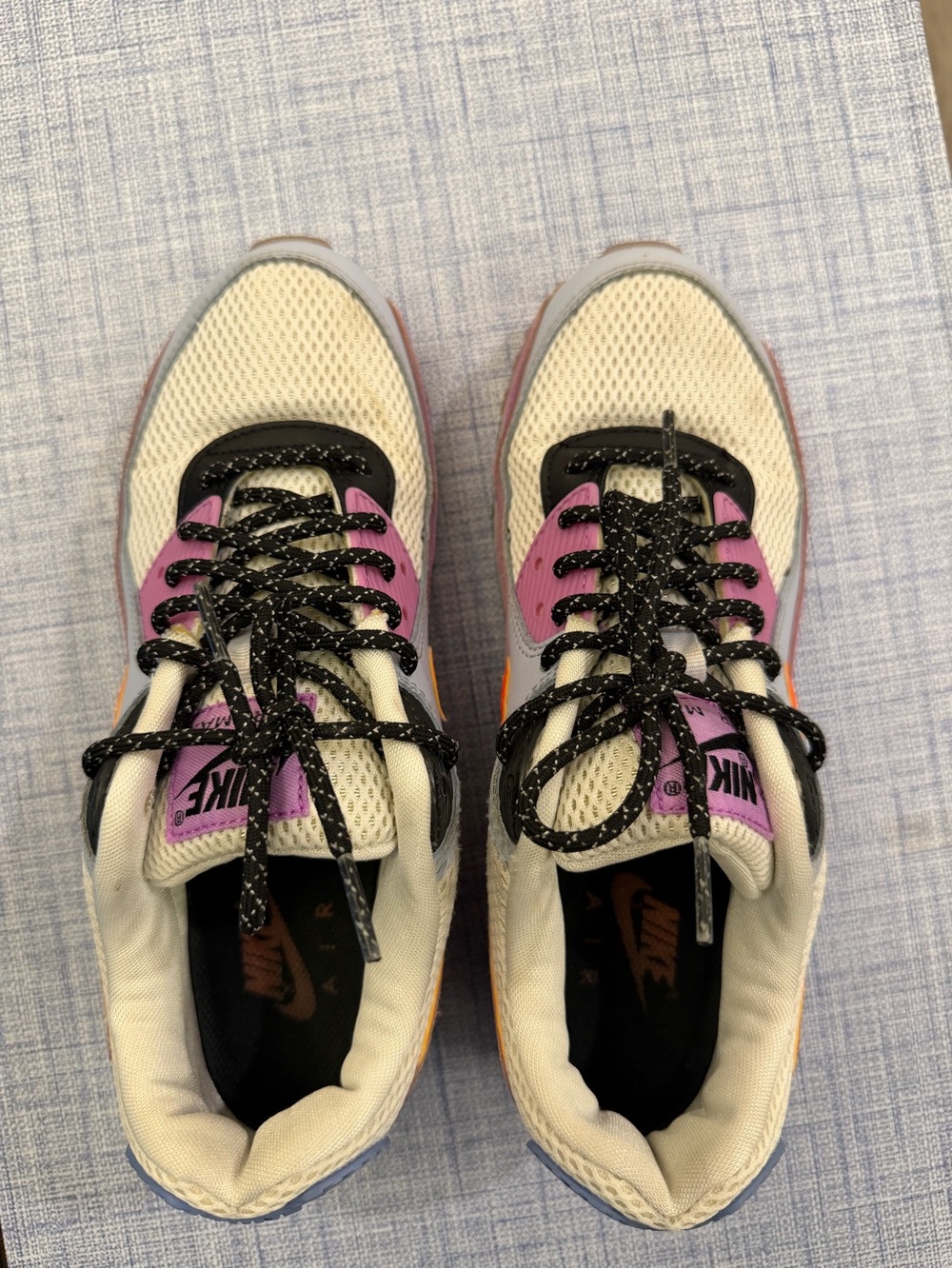 Nike air max 90 carnival colorful Women’s Athletic Sneakers - Picture 3 of 10
